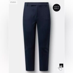 Women’s Torrid Classic Navy Pinstripe Trousers, size 26